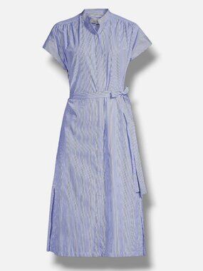 Birds Of Paradis Women's Blue Astrid Shirtdress Size M